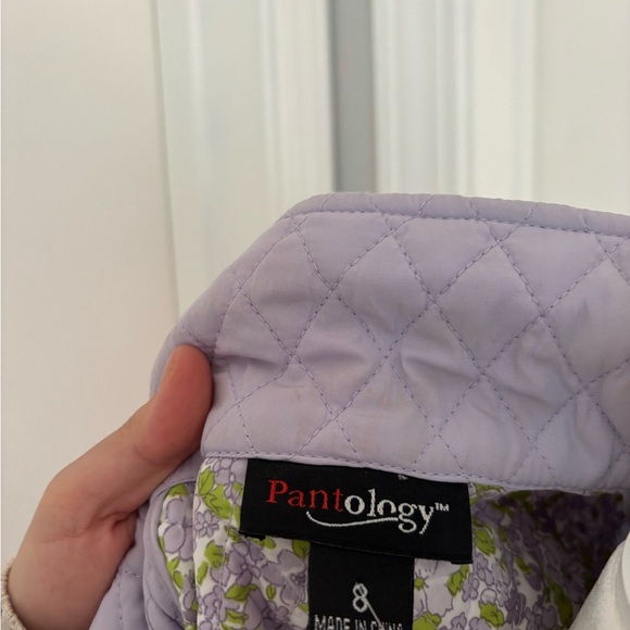 Lavender Quilted Women's Jacket - Picture 3 of 3